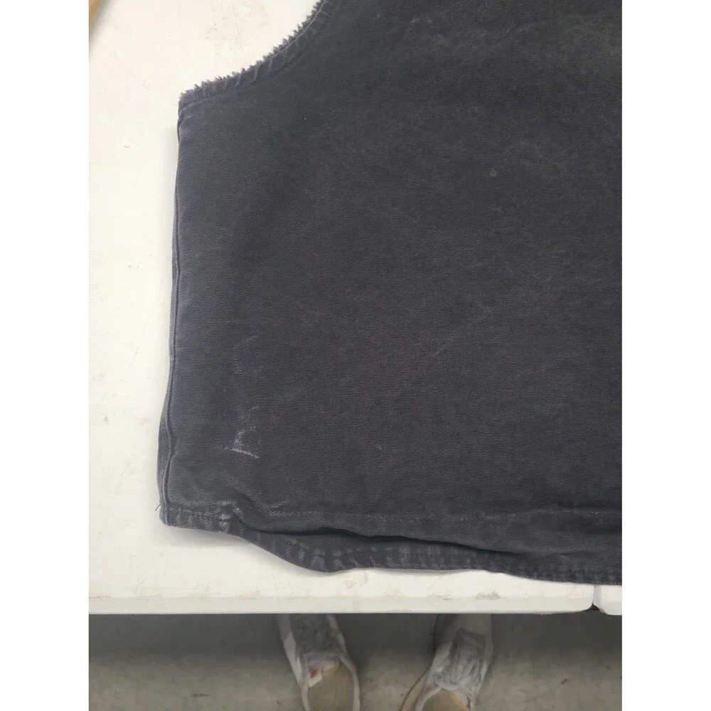 Vintage Carhartt Vest Sherpa Lined  V26 BLK